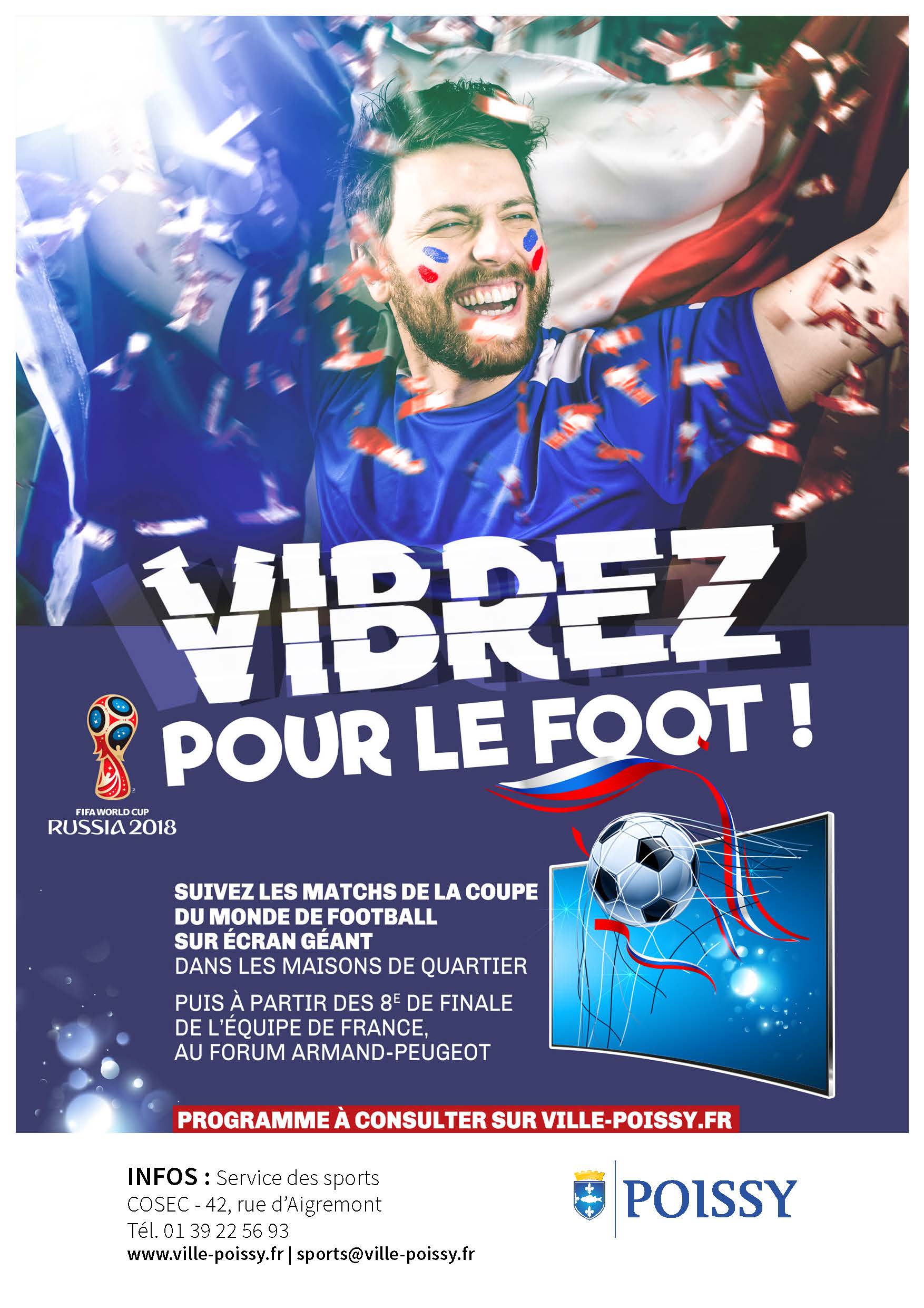 light Aff Vibrez foot promotion ecran géant Poissy